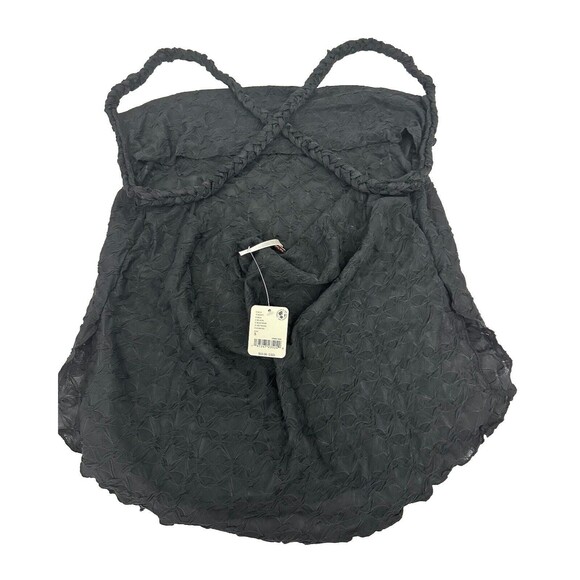 Free People Mykonos Tank Lace Black Size Small New - Picture 11 of 15